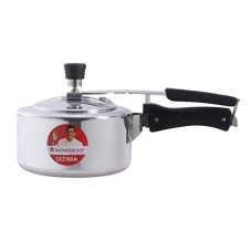 Deals, Discounts & Offers on Cookware - Wonderchef Inner Lid Aluminium Ultima Pressure Cooker, 2 litres, Silver