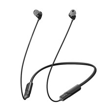 Deals, Discounts & Offers on Headphones - Oraimo Shark 4 Bluetooth Neckband Wireless in Ear Earphones Deep Bass,20Hrs Playtime,ASAP Charge,ENC Tech,Low-Latency Ergonomic Neckband, Sweat-Resistant Magnetic Earbuds, Dual Pairing