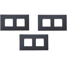 Deals, Discounts & Offers on Home Improvement - Schneider Electric Opale-4 Module Grid and Cover Plate, Black Graphite (Pack of 4)