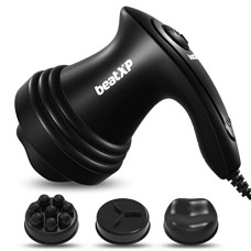 Deals, Discounts & Offers on  - beatXP Blaze Electric Body Massager with 3 Massage Heads - Shiatsu Full Body Relaxation