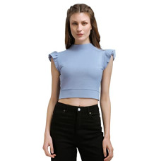 Deals, Discounts & Offers on Laptops - PURVAJA Womens Slim Fit Top(sara-151-155)