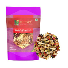 Deals, Discounts & Offers on  - MEEWA Power Mixed Dry Fruit Nut Mix (14+ Seeds & Dry Fruits) Healthy Daily Bites Trail Mix with Almonds, Cashew Nuts, Pumpkin Seeds, Dehydrated Kiwi, Black Currant, Walnuts