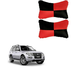 Deals, Discounts & Offers on  - AdroitZ Red Car Cushion in Check Design Material Leatherette_58
