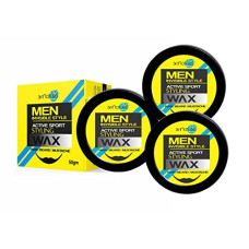 Deals, Discounts & Offers on Beauty Care - Men Invisible Style Active Sport Styling Hair Wax | Hair | Beard & Moustache Wax | Restylable Anytime (100gm) (Pack of 2)