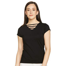 Deals, Discounts & Offers on Women - Styleville.in Women's Regular Fit T-Shirt