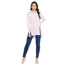 Deals, Discounts & Offers on Laptops - Imfashini Women's Striped Regular Fit Top