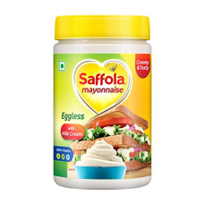 Deals, Discounts & Offers on  - Saffola Mayonnaise Eggless | Extra Creamy & Tasty, 250g | Veg Mayonnaise