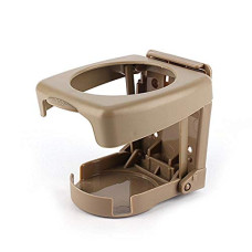 Deals, Discounts & Offers on  - Oshotto Folable Multifunctional Bottle/Cup/Glass/Drink Holder Compatible with Tata Altroz (Beige) - 2 Piece