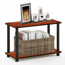 Deals, Discounts & Offers on Vegetables & Fruits - Acco & Deco 2 Tier Wooden Multipurpose Turn-n-Tube Engineered Wood End Table Beside Sofa Side Table Corner Night Stand