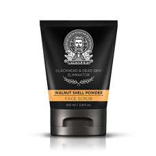 Deals, Discounts & Offers on Beauty Care - Whiskers Walnut Shell Powder Face Scrub - De-Tan, Dead Skin Cells & Blackheads - Pore Minimiser - 100 gm