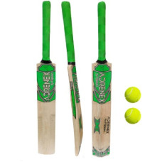 Deals, Discounts & Offers on Auto & Sports - Adrenex by Flipkart Poplar Willow, Tennis Ball Cricket Bat With 2 Tennis Ball Cricket Kit