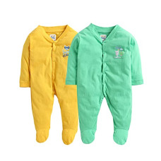 Deals, Discounts & Offers on Baby Care - [Size 9 Months-12 Months] MINITATU Boy's Cotton Full Sleeve Sleepsuit