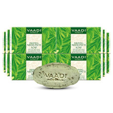 Deals, Discounts & Offers on  - Vaadi Herbals Neem Patti Soap, 75g (Pack of 12)