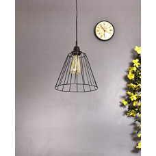 Deals, Discounts & Offers on  - Tu Casa HG-12 Triangle Metal Wire pendent Light Iron Holder Type e-27 Size 9x9.5x29