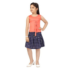 Deals, Discounts & Offers on  - Aarika Girls Skirt and Top