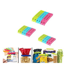 Deals and Offers on  - AXN Multipurpose Food Snack Plastic Bag Clip Sealer | Packet Sealer Clamps | Manual Vacuum Bag Sealer | Food Pouch Clip | Bag Zipper Deals, Discounts & Offers on  - AXN Multipurpose Food Snack Plastic Bag Clip Sealer | Packet Sealer Clamps | Manual Vacuum Bag Sealer | Food Pouch Clip | Bag Zipper