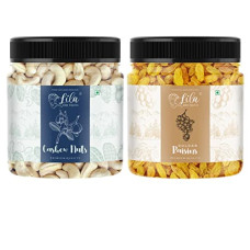 Deals and Offers on  - LILA DRY FRUITS Premium Nutritious & Delicious Cashew & Golden Raisins Combo Jar Pack of 500gms each (1000gms total) | Dried Kishmish & Kaju | Fibre Calcium & Iron Rich | Low in calories and Fat Free Deals, Discounts & Offers on  - LILA DRY FRUITS Premium Nutritious & Delicious Cashew & Golden Raisins Combo Jar Pack of 500gms each (1000gms total) | Dried Kishmish & Kaju | Fibre Calcium & Iron Rich | Low in calories and Fat Free