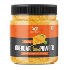 Deals and Offers on  - GreenFinity Cheddar Cheese Powder, 100g (Best Deals, Discounts & Offers on  - GreenFinity Cheddar Cheese Powder, 100g (Best