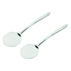 Deals and Offers on  - SignoraWare Kitchen Tools Stainless Steel(Food Grade) Heavy Gauge(1.3 MM) Plus Skimmer/Poni/Deep Fry Jhara/Jharni No.4 Deals, Discounts & Offers on  - SignoraWare Kitchen Tools Stainless Steel(Food Grade) Heavy Gauge(1.3 MM) Plus Skimmer/Poni/Deep Fry Jhara/Jharni No.4