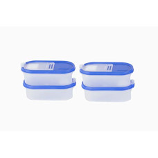 Deals and Offers on  - Cutting EDGE Flip-Top Modular Dispenser Containers Oval Set for Rice, Dal,Atta, Flour, Cereals, Pulses, Snacks, Stackable 535 ML Set of 4 - Blue Lids (Free Plain Lids Extra Deals, Discounts & Offers on  - Cutting EDGE Flip-Top Modular Dispenser Containers Oval Set for Rice, Dal,Atta, Flour, Cereals, Pulses, Snacks, Stackable 535 ML Set of 4 - Blue Lids (Free Plain Lids Extra