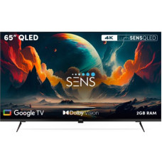 Deals, Discounts & Offers on Entertainment - [For HDFC Bank Credit Card EMI ] SENS Dwinci 165 cm (65 inch) QLED Ultra HD (4K) Smart Google TV LumiSENS Panel, Dolby Vision and Dolby Atmos(SENS65WGSQLED)