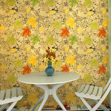 Deals and Offers on Home Improvement - Amazon Brand - Solimo PVC Self-Adhesive WallPaper, Maple Leaves, 45 x 500 cm Deals, Discounts & Offers on Home Improvement - Amazon Brand - Solimo PVC Self-Adhesive WallPaper, Maple Leaves, 45 x 500 cm