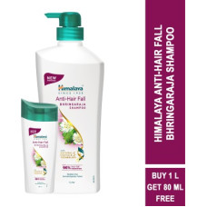 Deals and Offers on - HIMALAYA Anti-Hair Fall Bhringaraja Shampoo (1L) + Anti-Hair Fall Shampoo (80ml) Free(1000 ml) Deals, Discounts & Offers on - HIMALAYA Anti-Hair Fall Bhringaraja Shampoo (1L) + Anti-Hair Fall Shampoo (80ml) Free(1000 ml)