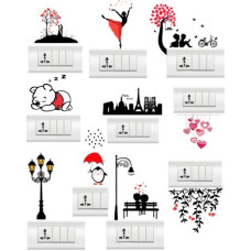 Deals and Offers on - rawpockets 70 cm Switch Board Combo Self Adhesive Sticker(Pack of 10) Deals, Discounts & Offers on - rawpockets 70 cm Switch Board Combo Self Adhesive Sticker(Pack of 10)