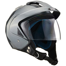 Deals and Offers on - Studds KS-1 Metro Open Face Helmet (Gun Grey, XL) Deals, Discounts & Offers on - Studds KS-1 Metro Open Face Helmet (Gun Grey, XL)
