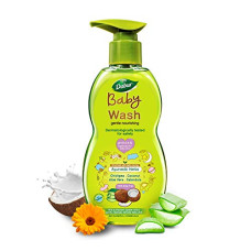 Deals, Discounts & Offers on Baby Care - Dabur Baby Wash: pH 5.5 balanced | No Harmful Chemicals & Tear Free Formula | With Ayurvedic herbs | Hypoallergenic & Dermatologically Tested | No Paraben & Phthalates - 500 ml