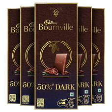 Deals and Offers on - Cadbury Bournville Rich Cocoa Dark Chocolate Bar, 80 g (Pack of 5) Deals, Discounts & Offers on - Cadbury Bournville Rich Cocoa Dark Chocolate Bar, 80 g (Pack of 5)