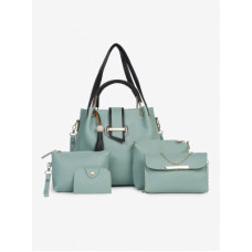 Deals, Discounts & Offers on Bags, Wallets & Belts - FargoWomen Green Hand-held Bag - Extra Spacious
