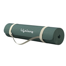 Deals, Discounts & Offers on  - Lifelong Yoga mat for Women & Men EVA Material 4mm Anti-Slip Yoga Mat with Strap