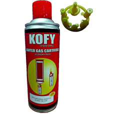 Deals, Discounts & Offers on  - KOFY Gas Can Lighter Re-Filler 500 Ml With 6 Nozzles, Red