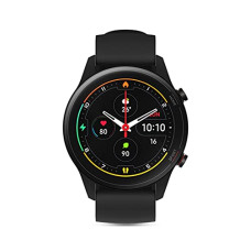 Deals, Discounts & Offers on  - (Refurbished) Mi Watch Revolve Active (Black)- SpO2 and Sleep Monitor, 1.39