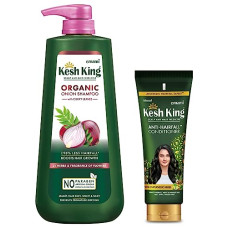 Deals, Discounts & Offers on Beauty Care - Kesh King Ayurvedic Onion Shampoo 600ml & Kesh King Scalp and Hair Medicine Anti-Hairfall Conditioner, 200 ml