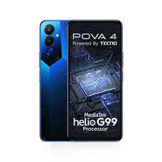 Deals, Discounts & Offers on Electronics - [For ICICI Bank Credit Card] TECNO POVA 4 (Cryolite Blue,8GB RAM,128GB Storage)| Helio G99 Processor | 6000mAh Battery 18W Charger Included | 50MP Rear Camera
