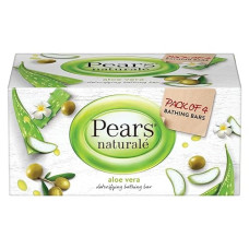 Deals and Offers on - Pears Natural Detoxifying Soap Bar, Aloe Vera, 125g (Pack of 4) Deals, Discounts & Offers on - Pears Natural Detoxifying Soap Bar, Aloe Vera, 125g (Pack of 4)
