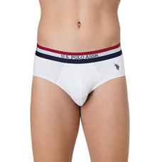Deals, Discounts & Offers on Men - U.S. POLO ASSN. Men Striped Waistband Antibacterial EB002 Briefs