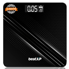 Deals, Discounts & Offers on  - beatXP Gravity Digital Weight Machine For Body Weight with Thick Tempered Glass, Best Bathroom Weighing Scale with LCD Display - 2 Year Warranty