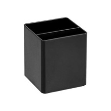 Deals, Discounts & Offers on Electronics - amazon basics Plastic Desk Organizer - Pen Cup, Black