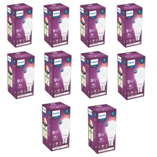 Deals, Discounts & Offers on  - Philips 9-Watts B22 LED Cool Day White LED Bulb, Pack of 10, (Ace Saver)