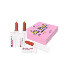 Deals, Discounts & Offers on Beauty Care - MyGlamm POPxo Makeup - Mini Lip Kit - No Drama - 7.5gm (Set of 3) | Creamy Matte Nude Lipsticks | Long Lasting & Pigmented