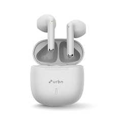 Deals and Offers on Headphones - URBN Beat 400 Bluetooth *Newly Launched* True Wireless (TWS) in Earbuds with 13MM Driver, HQ Mic, 25H Playtime, Type C Fast Charging, IPX5 Water Resistant, Touch Controls & Voice Assistant (White) Deals, Discounts & Offers on Headphones - URBN Beat 400 Bluetooth *Newly Launched* True Wireless (TWS) in Earbuds with 13MM Driver, HQ Mic, 25H Playtime, Type C Fast Charging, IPX5 Water Resistant, Touch Controls & Voice Assistant (White)