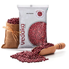 Deals and Offers on - Amazon Brand - Vedaka Premium Red Rajma, 1 kg|Rich in Protein|No Cholesterol|No Additives Deals, Discounts & Offers on - Amazon Brand - Vedaka Premium Red Rajma, 1 kg|Rich in Protein|No Cholesterol|No Additives