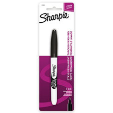 Deals and Offers on Stationery - SHARPIE Black Permanent Marker with Fine Tip for Precise Writing |Suitable Deals, Discounts & Offers on Stationery - SHARPIE Black Permanent Marker with Fine Tip for Precise Writing |Suitable