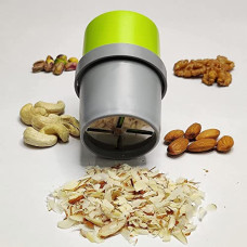 Deals, Discounts & Offers on  - DDecora Plastic Dry Fruit Cutter, Slicer, Grinder, Chocolate Cutter and Butter Slicer with 3 in 1 Blade, Almonds, Cashews- Color May Vary