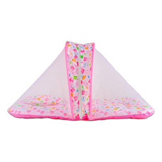 Deals, Discounts & Offers on Baby Care - BabyPro Bedding Set for Newborns with Extra Thick and Ultra Soft Mattress, Breathable Mosquito Net with Zip Closure, Skin Friendly Fabric & Free Neck Pillow