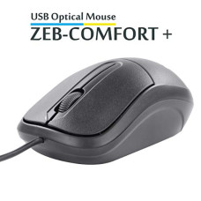 Deals and Offers on - Zebronics Zeb-Comfort+ Wired Mouse Deals, Discounts & Offers on - Zebronics Zeb-Comfort+ Wired Mouse