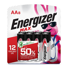 Deals, Discounts & Offers on Electronics - Energizer Max Performance Alkaline AA, 8 Pack Batteries, 8-Count
